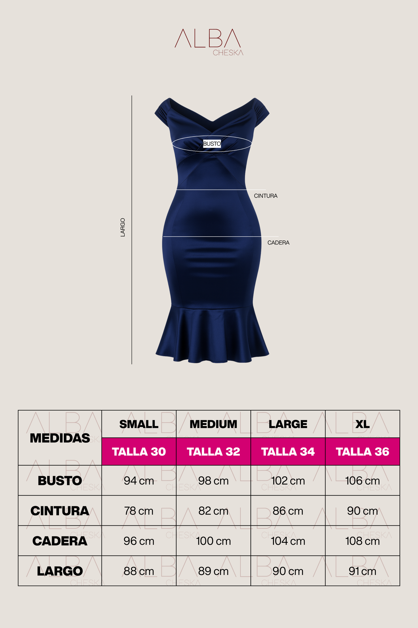 Vestido Julieta Azul