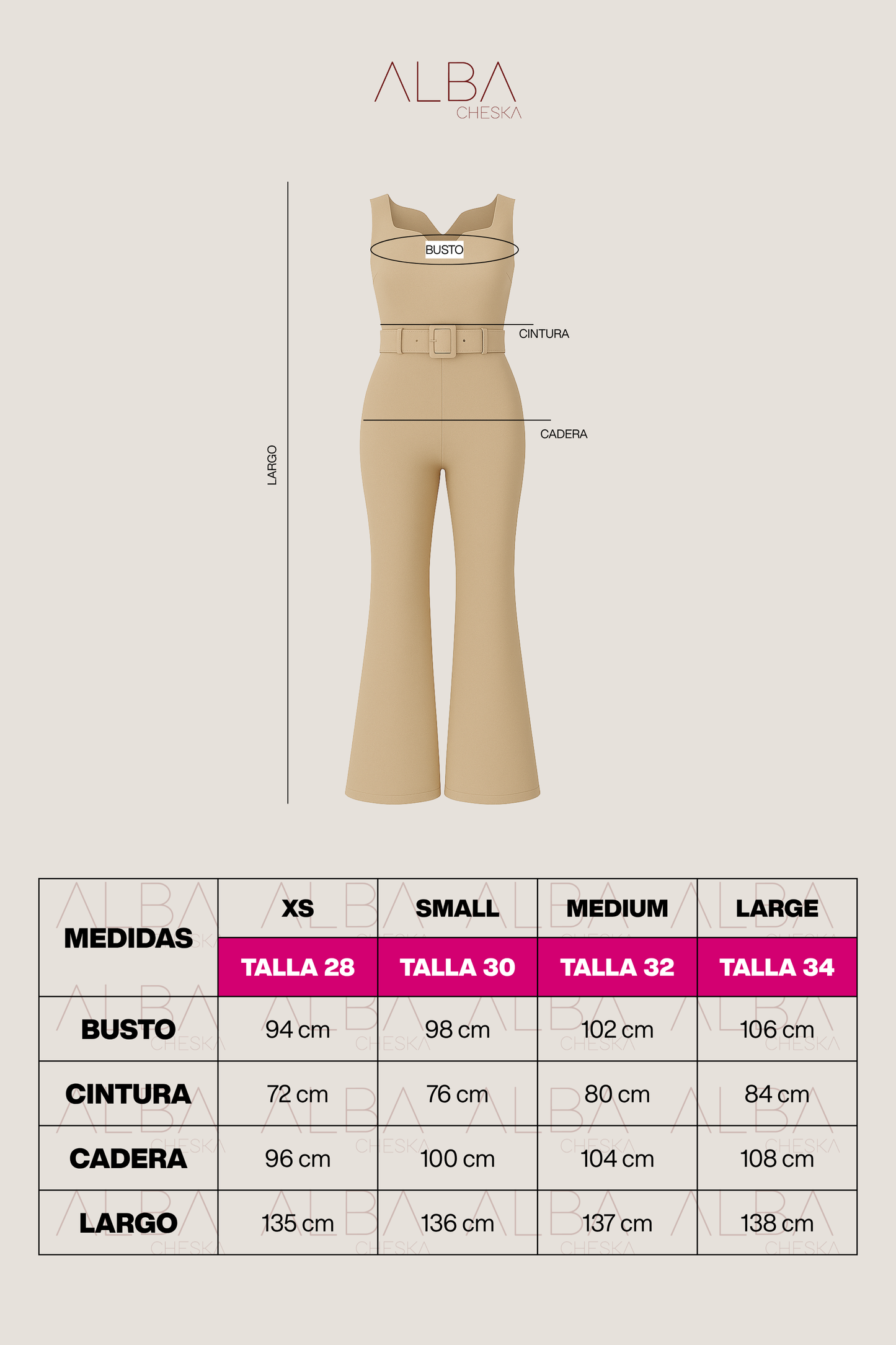ENTERIZO ARLET BEIGE
