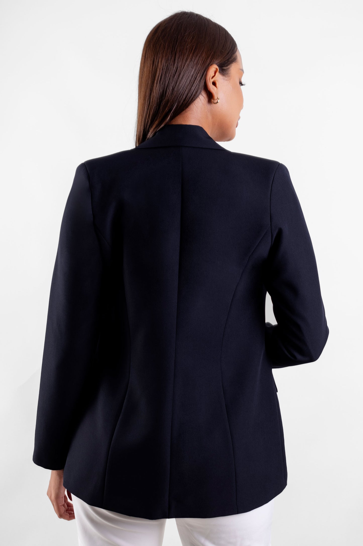 Blazer cruzado con cuatro botones Melannie Azul Noche