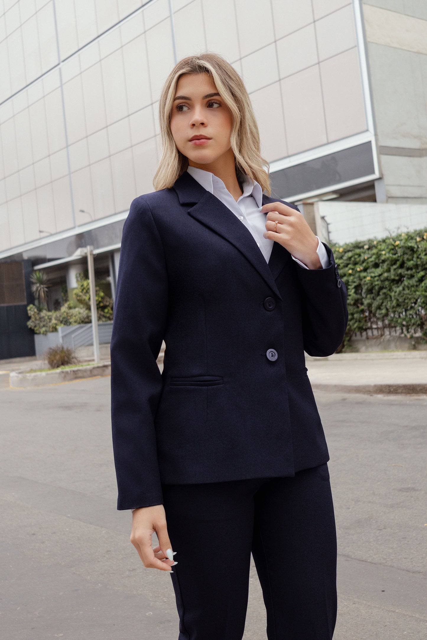 Conjunto Sastre Carla Azul Presidencial