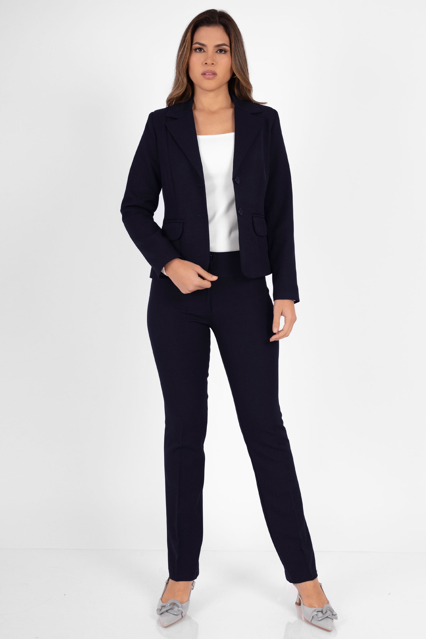 Conjunto Sastre Thalía Azul Presidencial