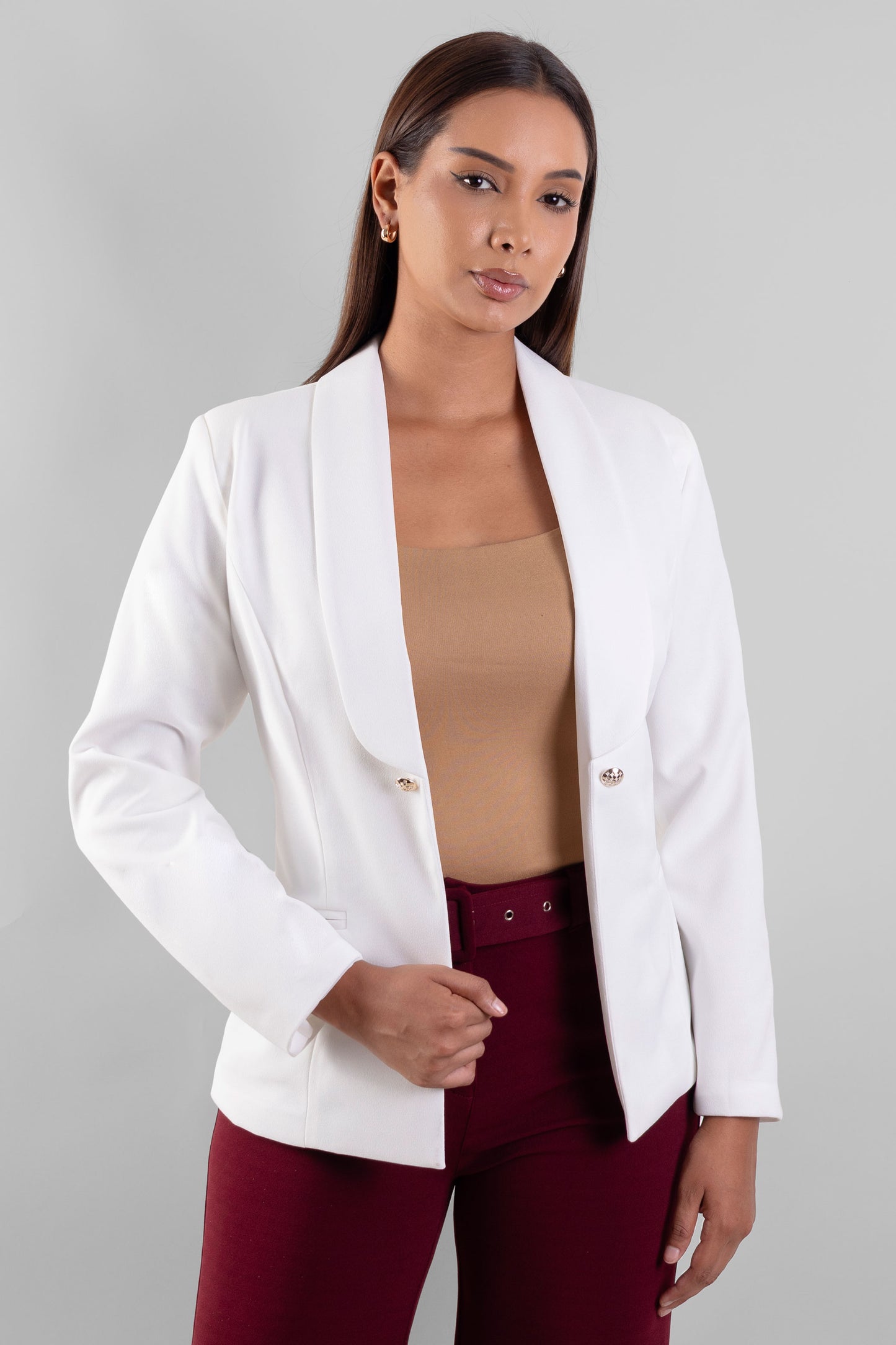 Blazer Renata Blanco Ivory
