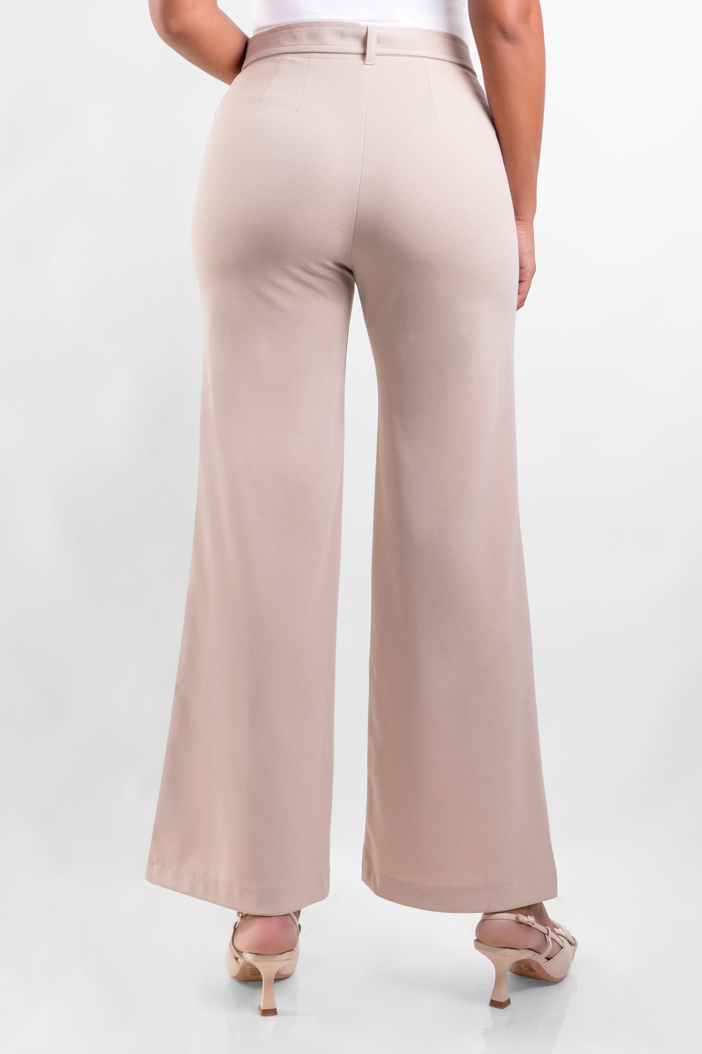 Pantalon Palazzo Marcela Beige