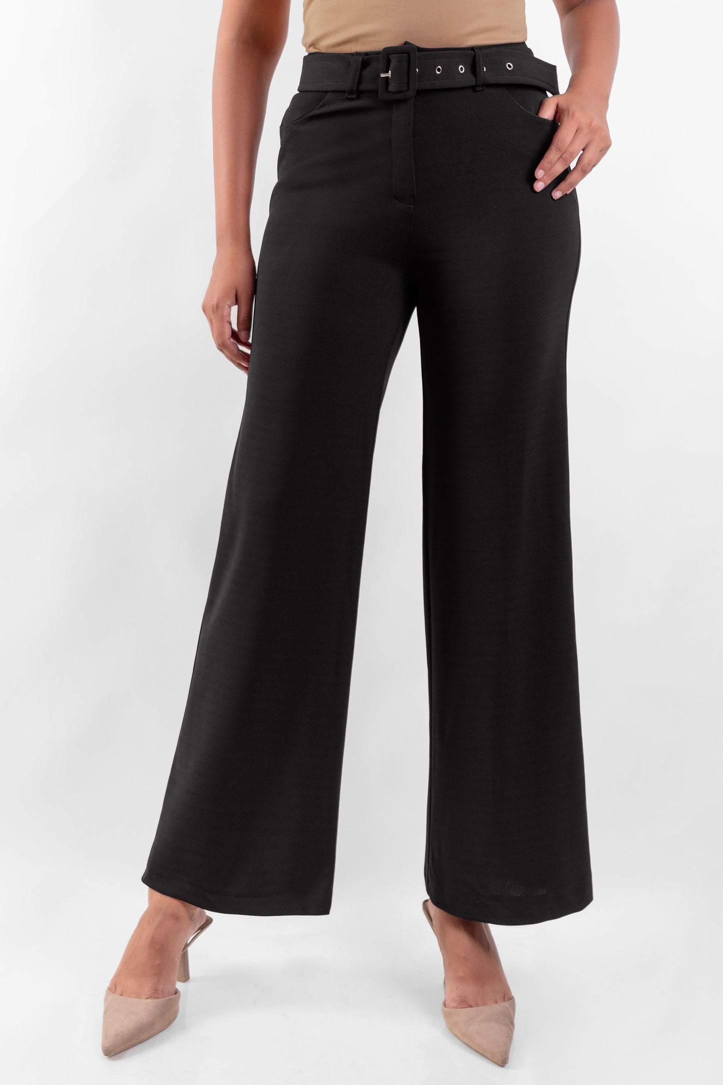 Pantalon Palazzo Marcela Negro