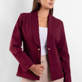 Blazer Renata Borgoña