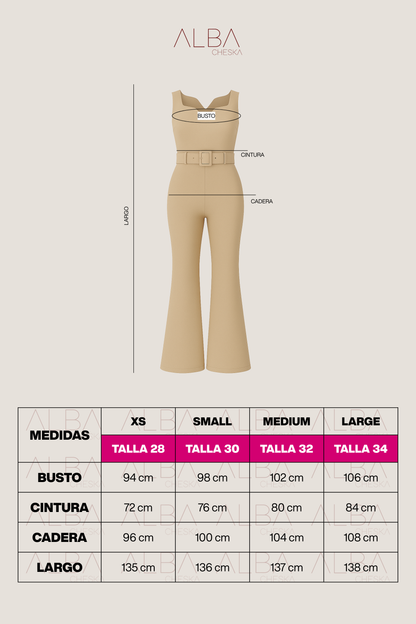 ENTERIZO ARLET BEIGE