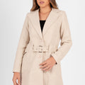 Abrigo con Correa Verónica Beige