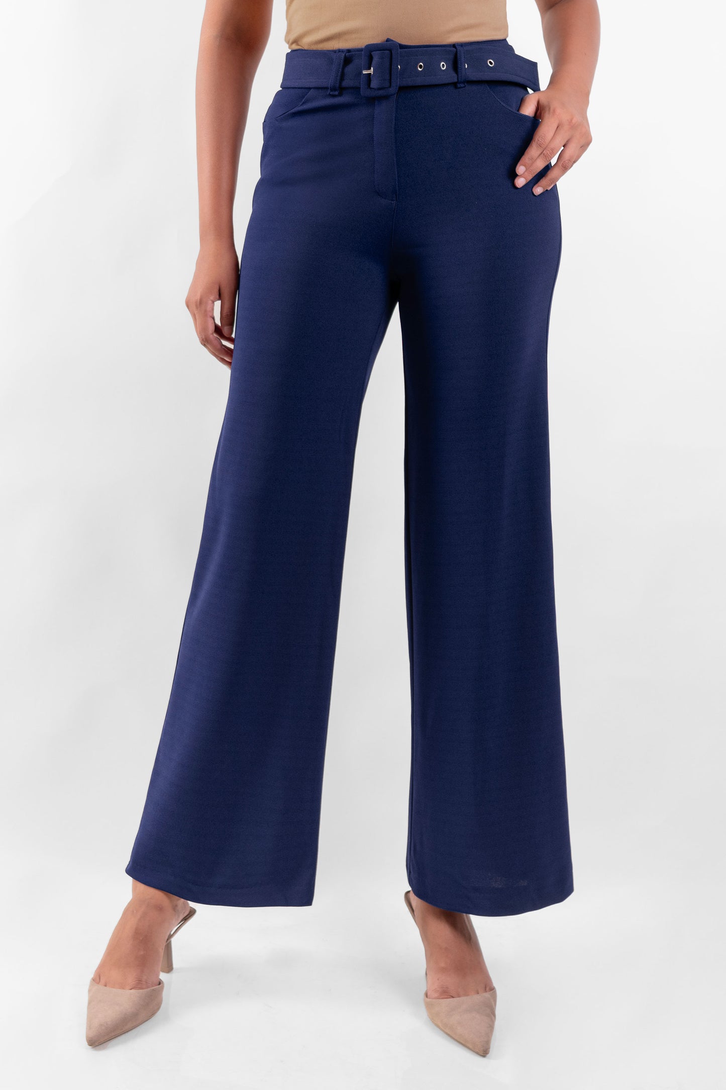Pantalon Palazzo Marcela Azul