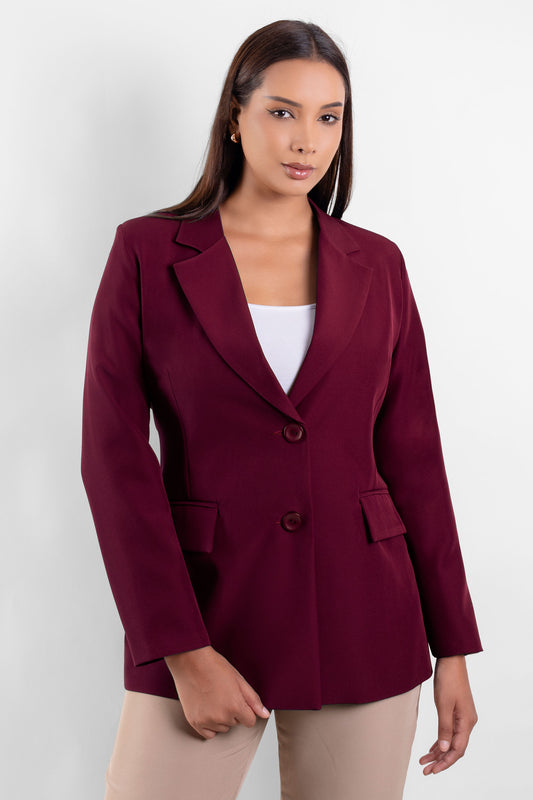Blazer Mirka Borgoña