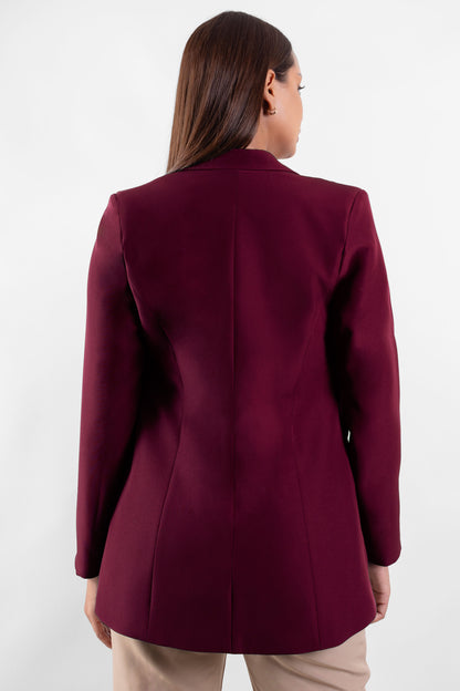 Blazer Mirka Borgoña